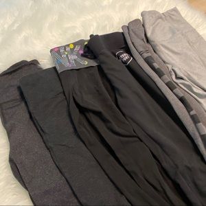 Lot of 6 Leggings/Joggers/Sweatpants/Yoga Pants